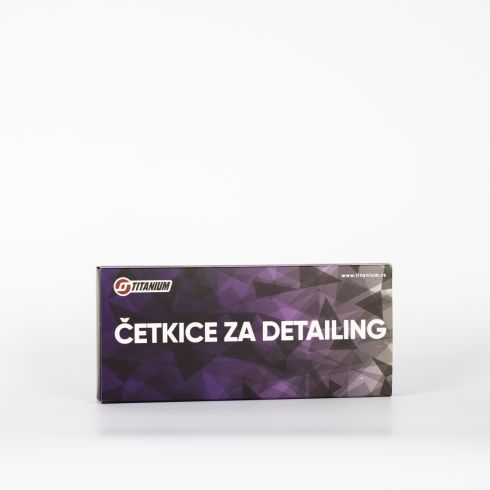 Titanium kistovi za detailing - set od 3 kista