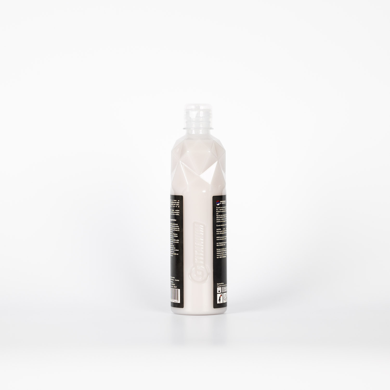 Titanium Black Matte - krema za plastiku - 500 ml